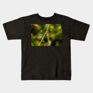 Dragonfly Portrait Kids T-Shirt